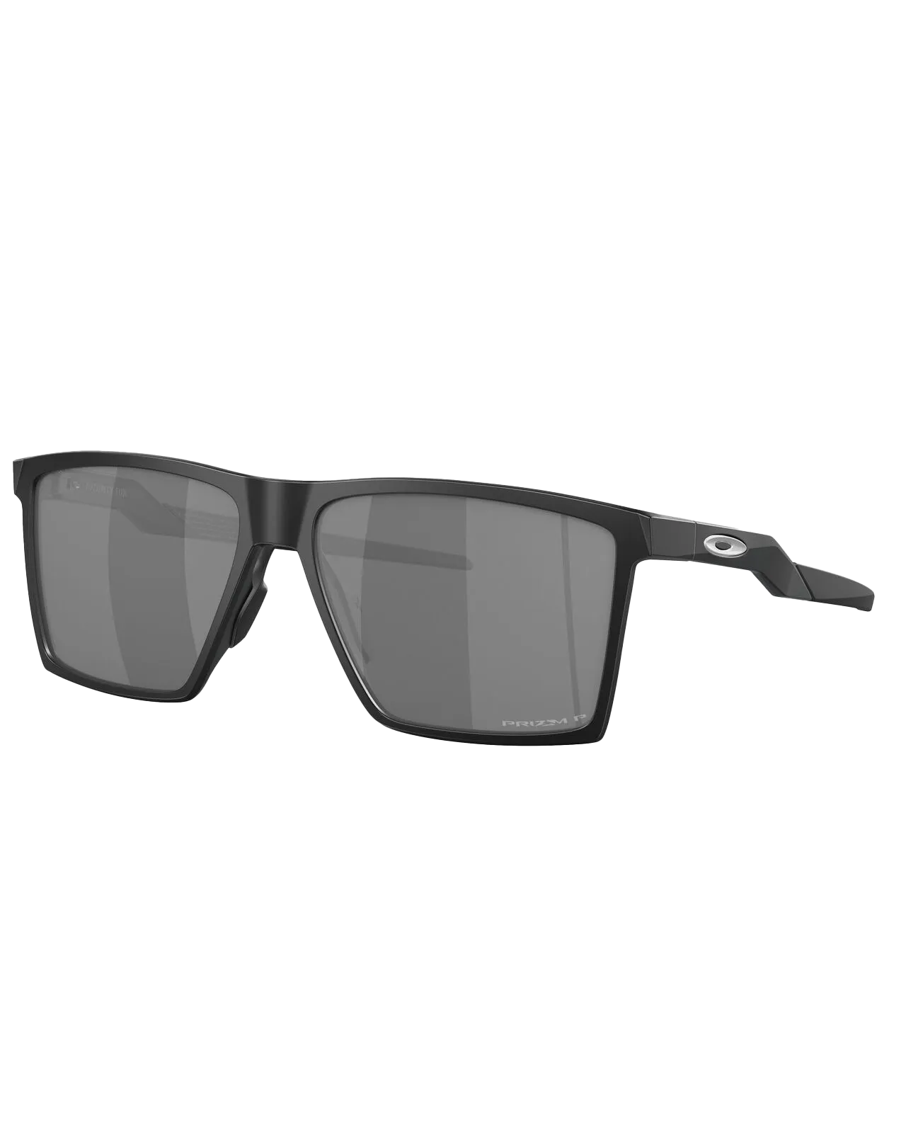 Futurity Sun Prizm Polarised Sunglasses  in Satin Black & Prizm Black