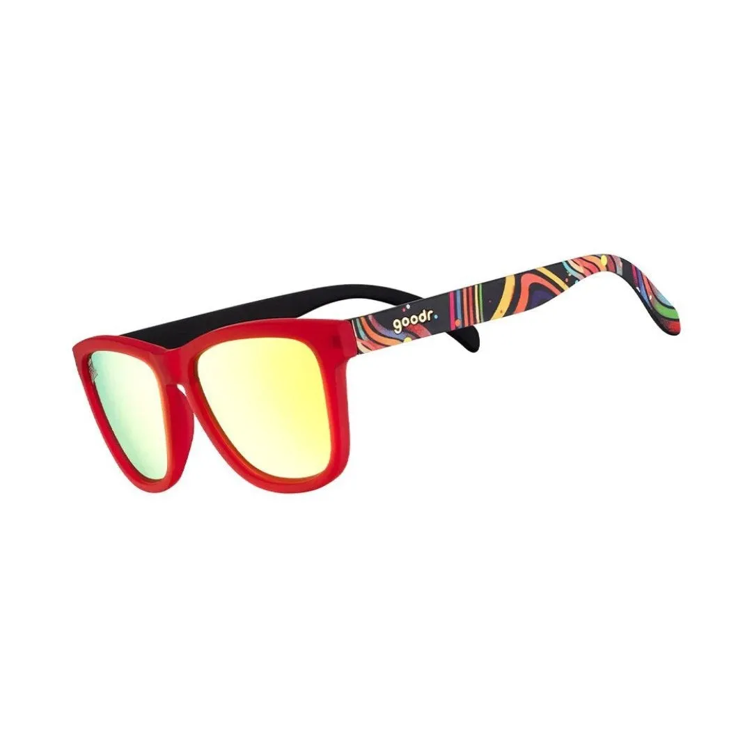 goodr OG Polarized Sunglasses "Love and Thunder" - Bifrost Bridge