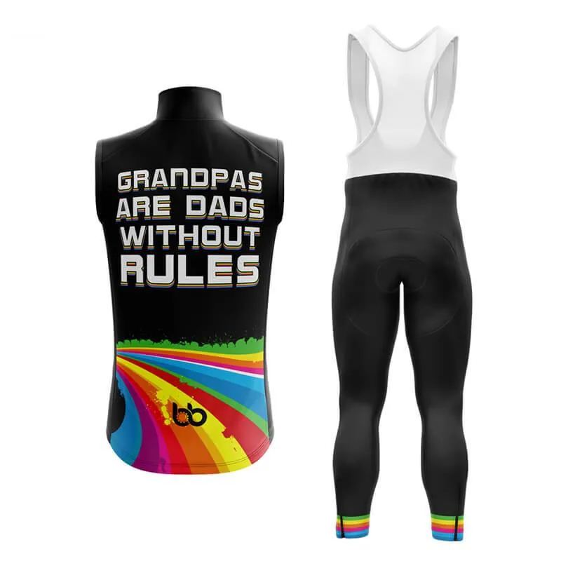 Grandpas are Dads (Black) Club Cycling Kit