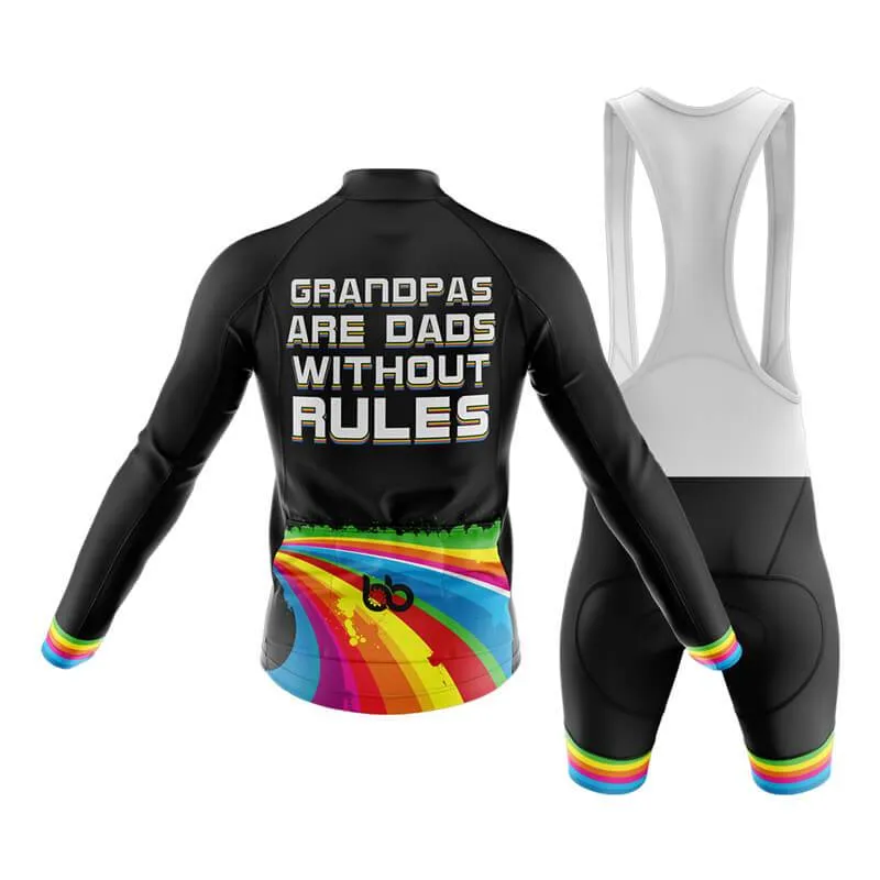 Grandpas are Dads (Black) Club Cycling Kit