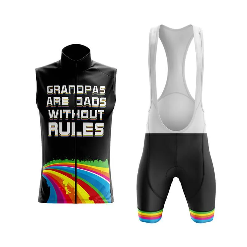 Grandpas are Dads (Black) Club Cycling Kit