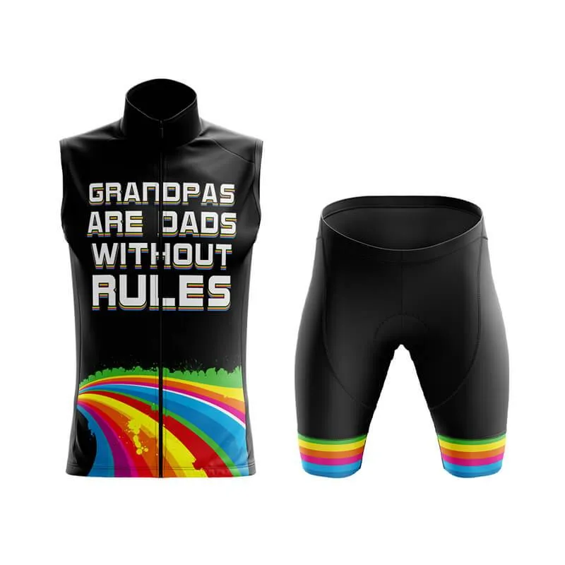 Grandpas are Dads (Black) Club Cycling Kit