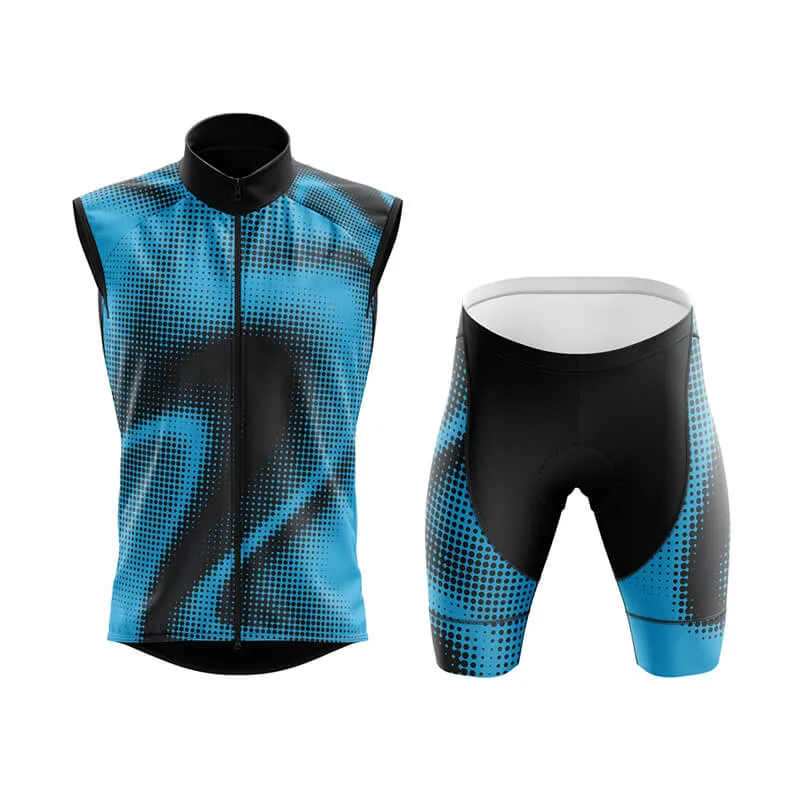 Halftone Club Cycling Kit (Blue)