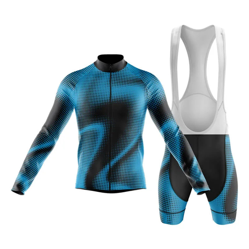 Halftone Club Cycling Kit (Blue)