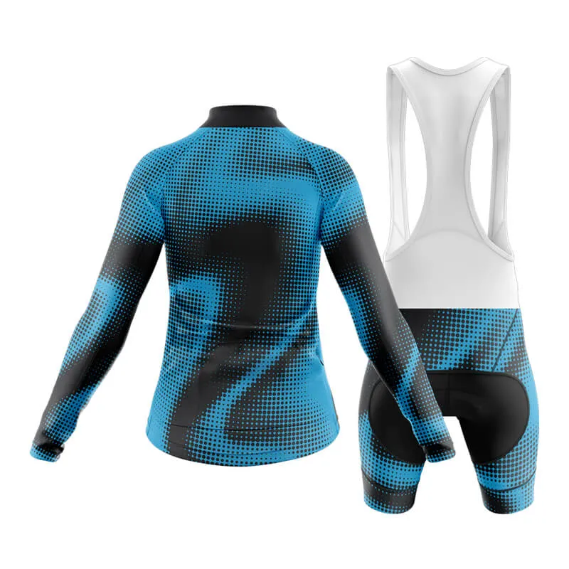 Halftone Club Cycling Kit (Blue)