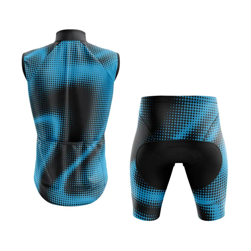 Halftone Club Cycling Kit (Blue)