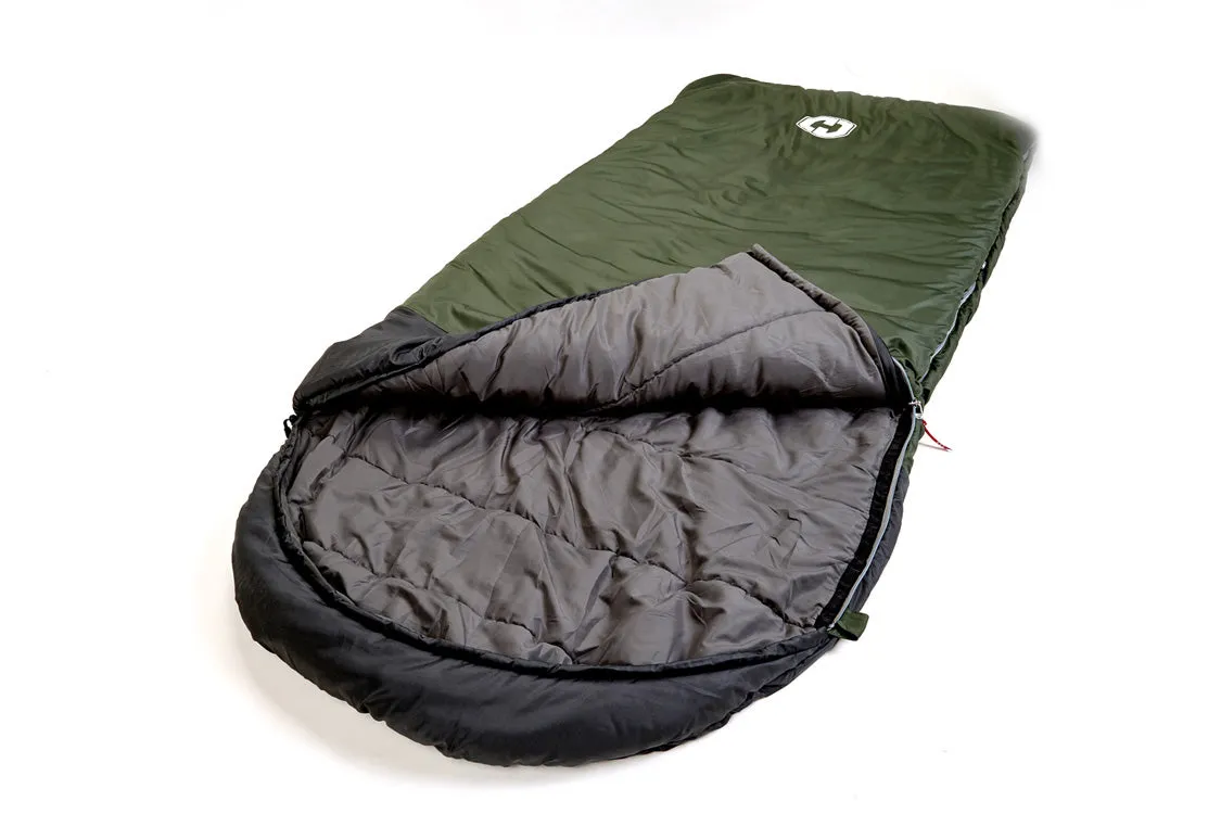 Hotcore - Fatboy 400 Over Sized Rectangular Sleeping Bag (-20°C)