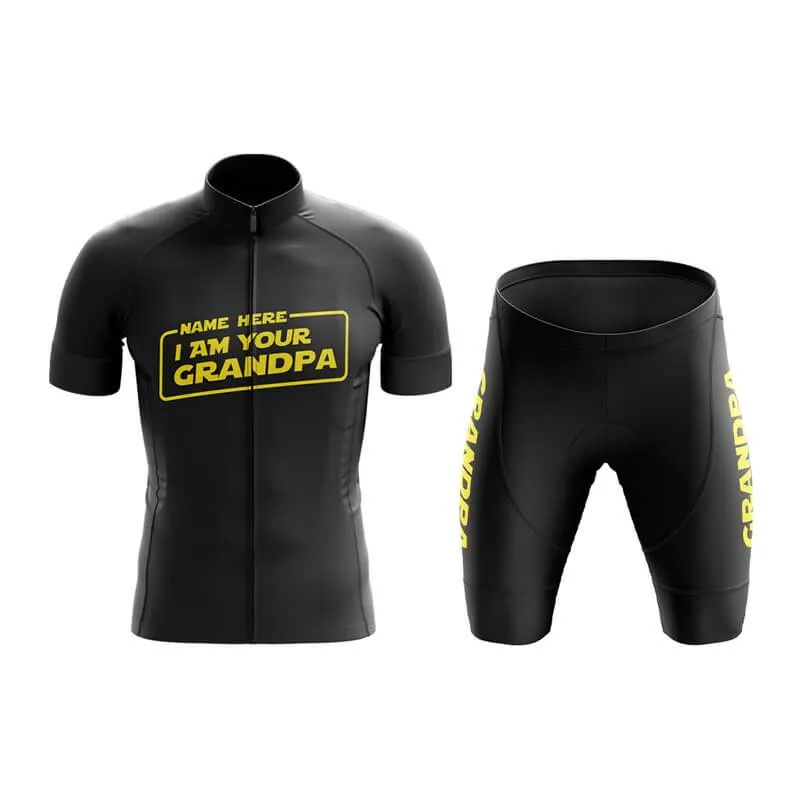 I am your Grandpa Club Cycling Kit (Black)