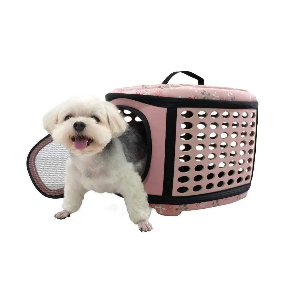 Ibiyaya® Collapsible Traveling Hand Pet Carrier | Tuscany