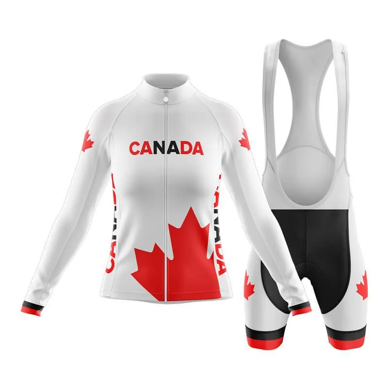 Invert Team Canada (White) Club Cycling Kit