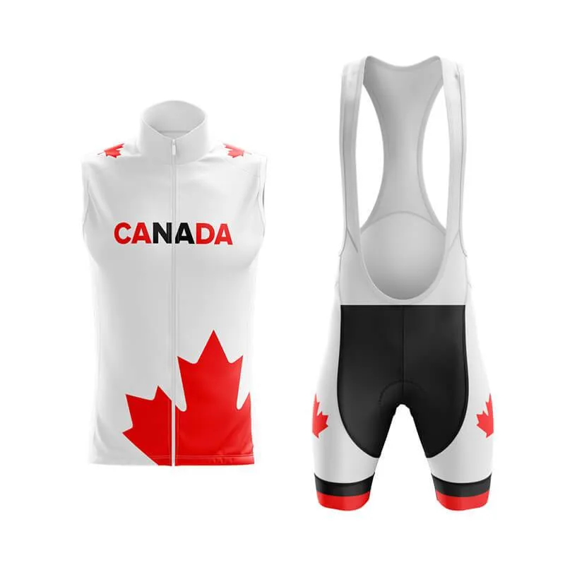 Invert Team Canada (White) Club Cycling Kit