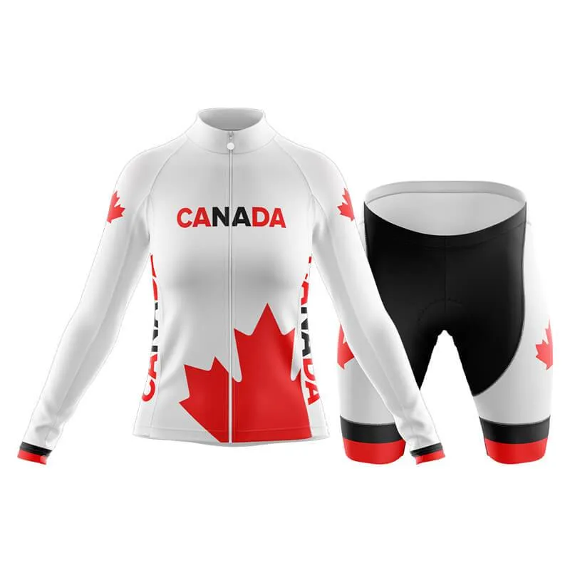 Invert Team Canada (White) Club Cycling Kit