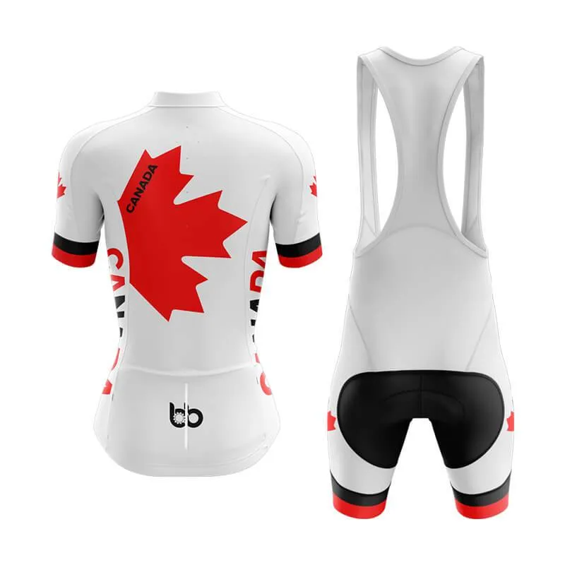 Invert Team Canada (White) Club Cycling Kit