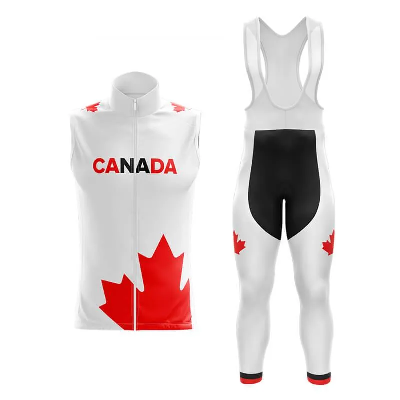 Invert Team Canada (White) Club Cycling Kit