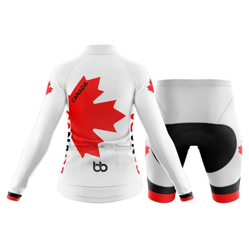 Invert Team Canada (White) Club Cycling Kit