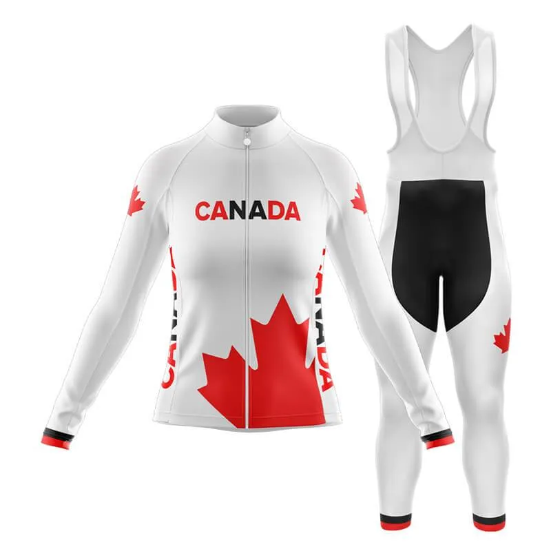 Invert Team Canada (White) Club Cycling Kit