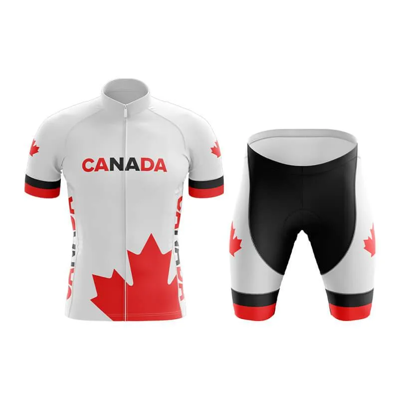 Invert Team Canada (White) Club Cycling Kit