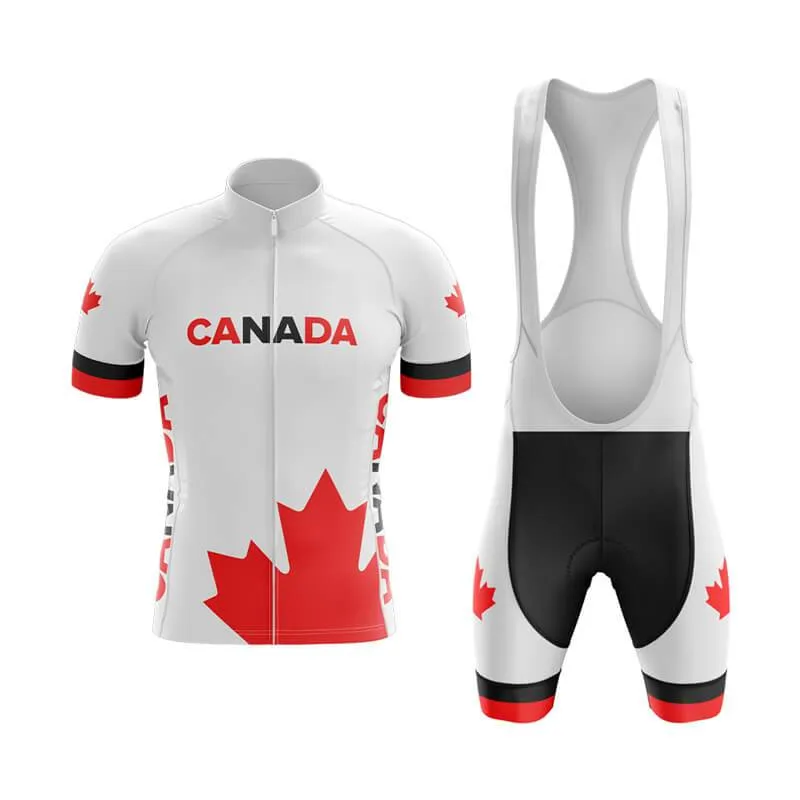 Invert Team Canada (White) Club Cycling Kit