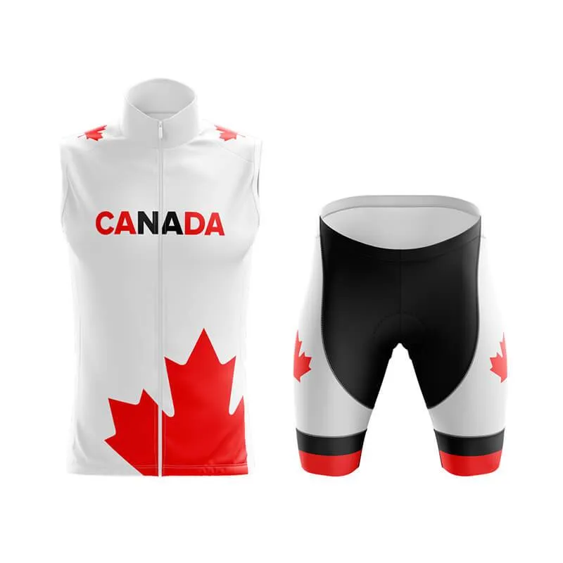 Invert Team Canada (White) Club Cycling Kit