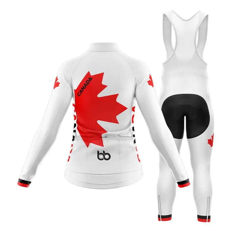 Invert Team Canada (White) Club Cycling Kit