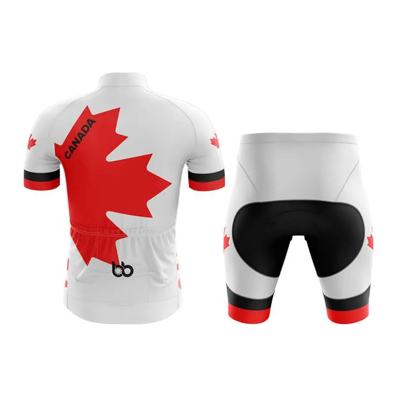 Invert Team Canada (White) Club Cycling Kit