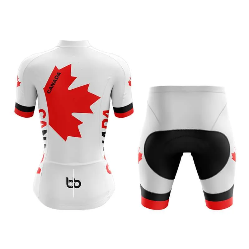 Invert Team Canada (White) Club Cycling Kit