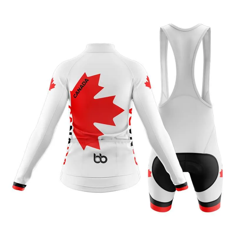 Invert Team Canada (White) Club Cycling Kit