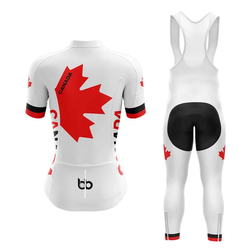 Invert Team Canada (White) Club Cycling Kit