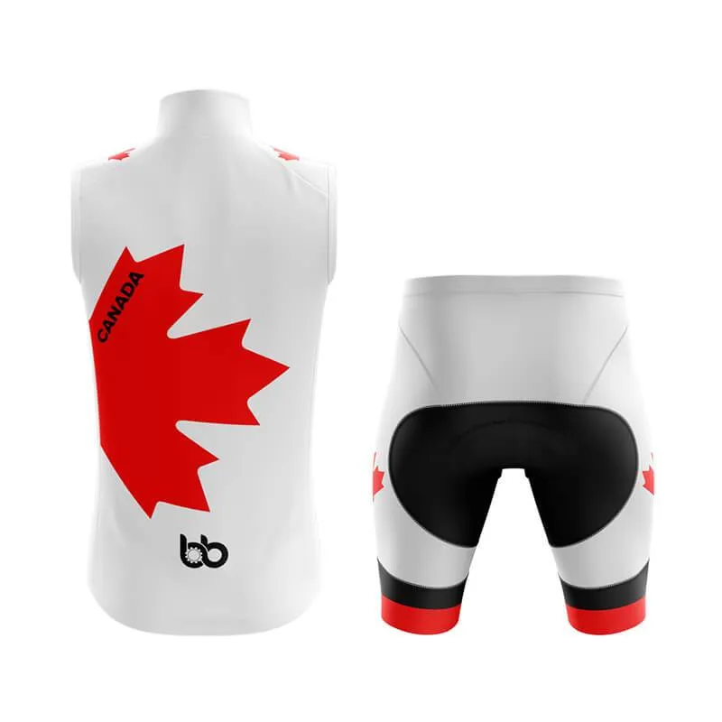 Invert Team Canada (White) Club Cycling Kit