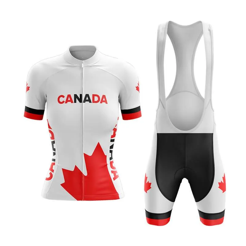 Invert Team Canada (White) Club Cycling Kit