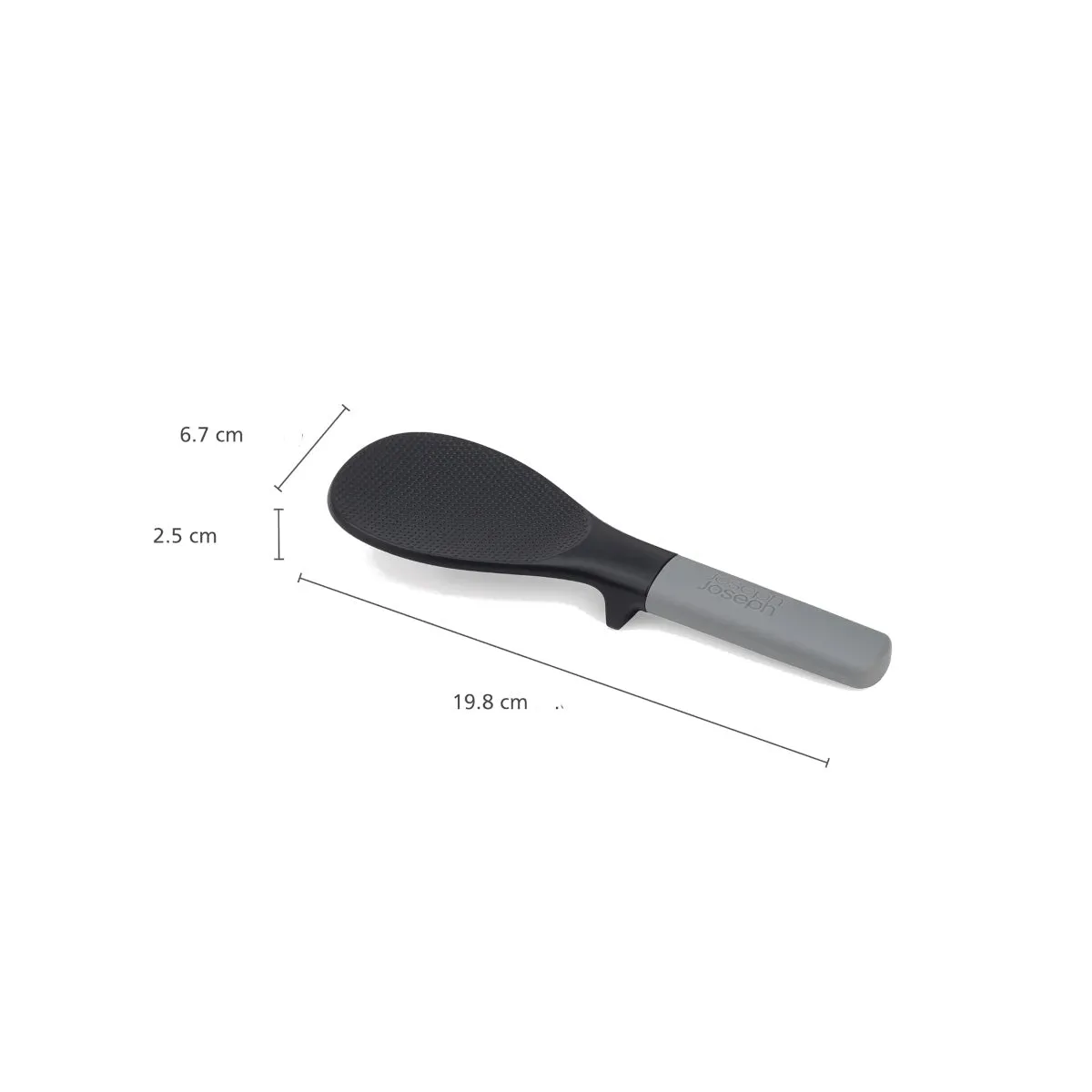 Joseph Joseph Elevate Fusion Rice Spoon Black