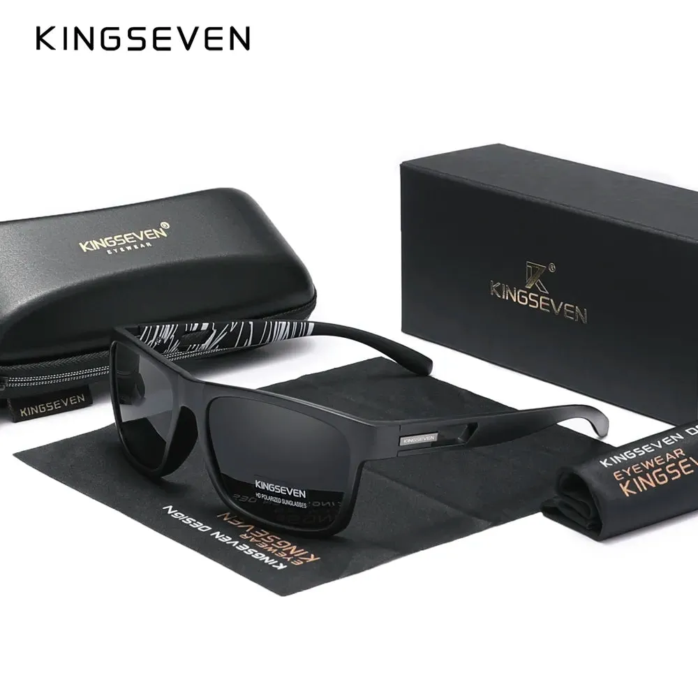 KINGSEVEN New 2023 Brand Design Men's Glasses Polarized Sunglasses Women UV Lens Fashion Eyewear Oculos de sol