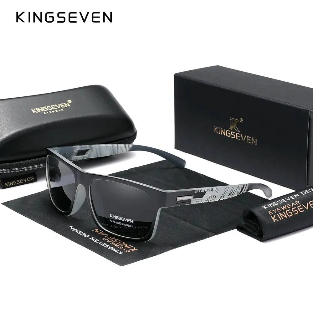 KINGSEVEN New 2023 Brand Design Men's Glasses Polarized Sunglasses Women UV Lens Fashion Eyewear Oculos de sol