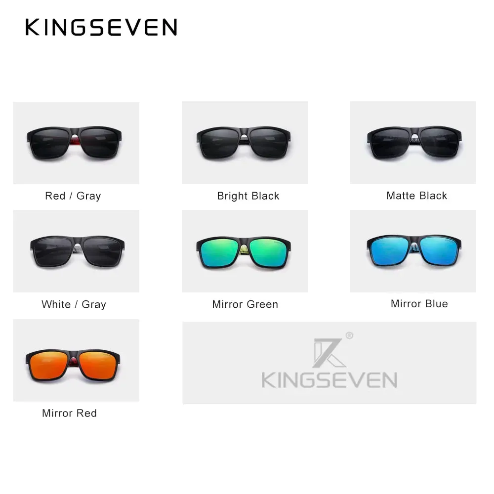 KINGSEVEN New 2023 Brand Design Men's Glasses Polarized Sunglasses Women UV Lens Fashion Eyewear Oculos de sol