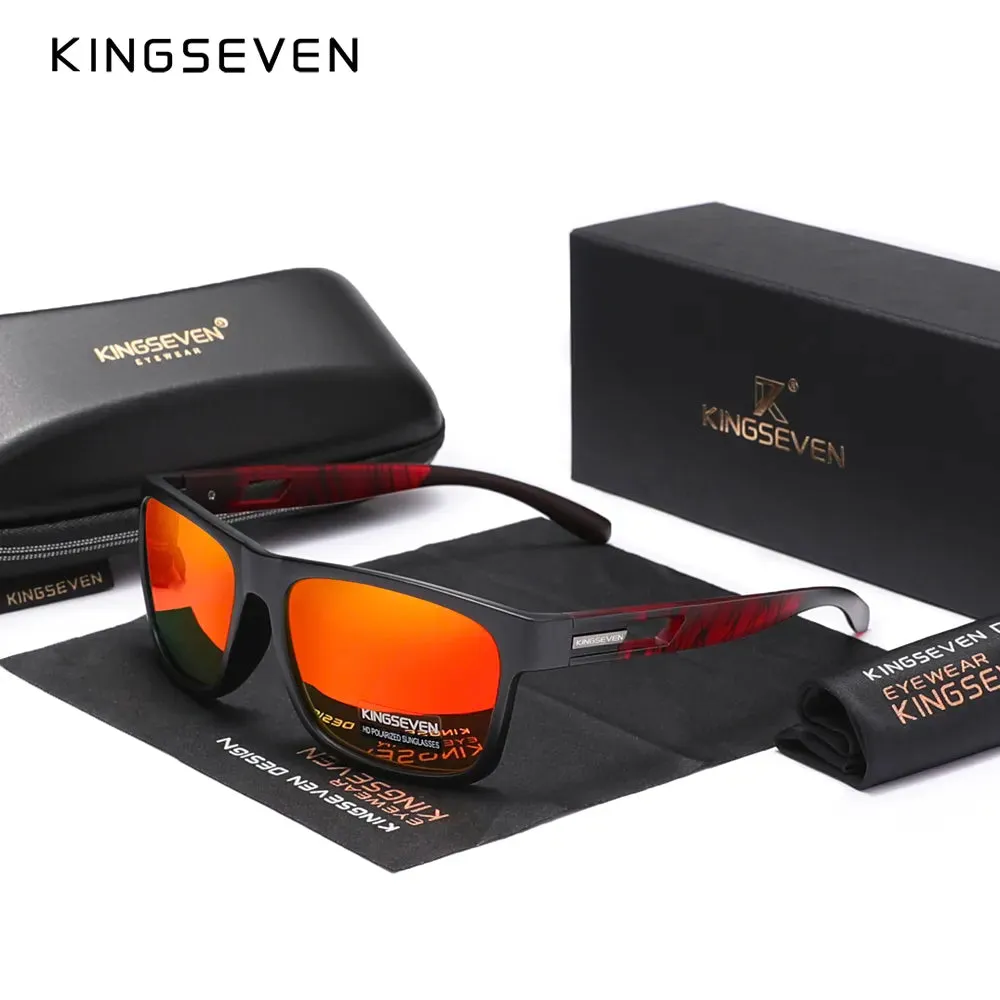 KINGSEVEN New 2023 Brand Design Men's Glasses Polarized Sunglasses Women UV Lens Fashion Eyewear Oculos de sol