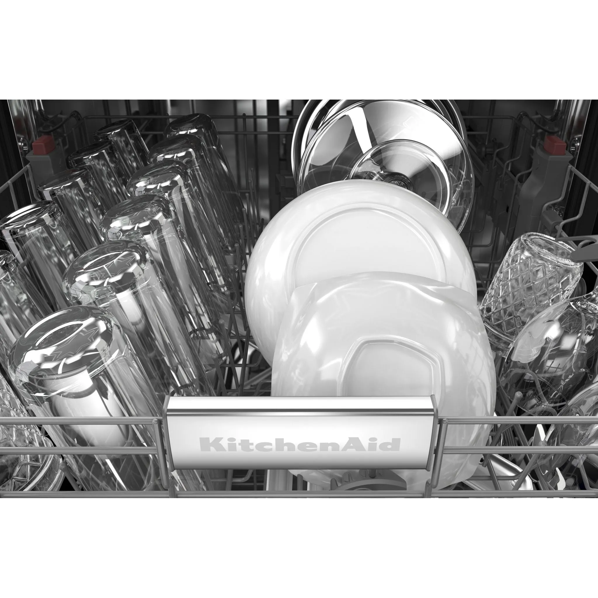 KitchenAid  44 dBA Dishwasher in PrintShield Finish with FreeFlex Third Rack (KDPM604KPS)