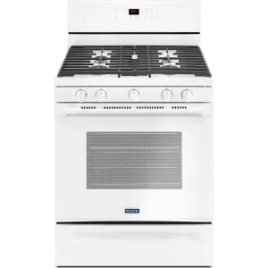 Maytag 30" WIDE GAS RANGE WITH 5TH OVAL BURNER - 5.0 cu. ft. (MGR6600FW)