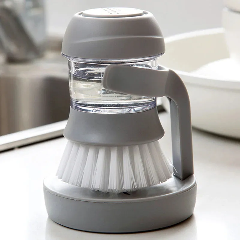 Non-stick Automatic Soap Dispensing Dish Cleaning Brush