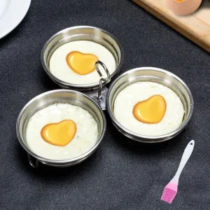 Non-stick Easy to Use Heart Shape Egg Maker Cookier