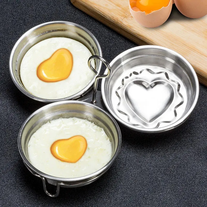 Non-stick Easy to Use Heart Shape Egg Maker Cookier