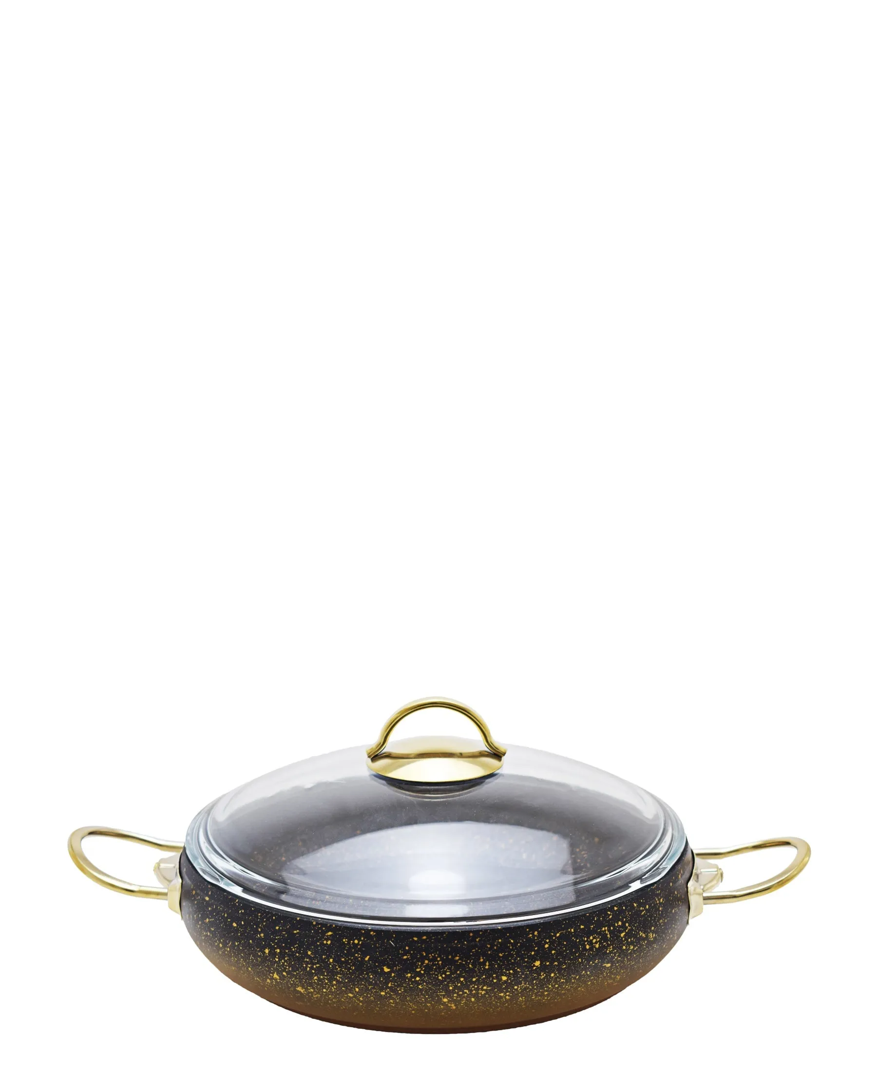 OMS Non Stick 26cm Low Casserole - Gold