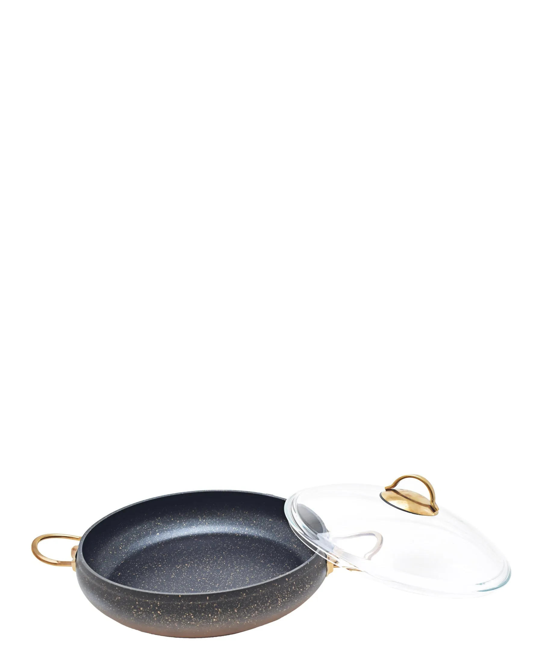 OMS Non Stick 30cm Low Casserole - Copper