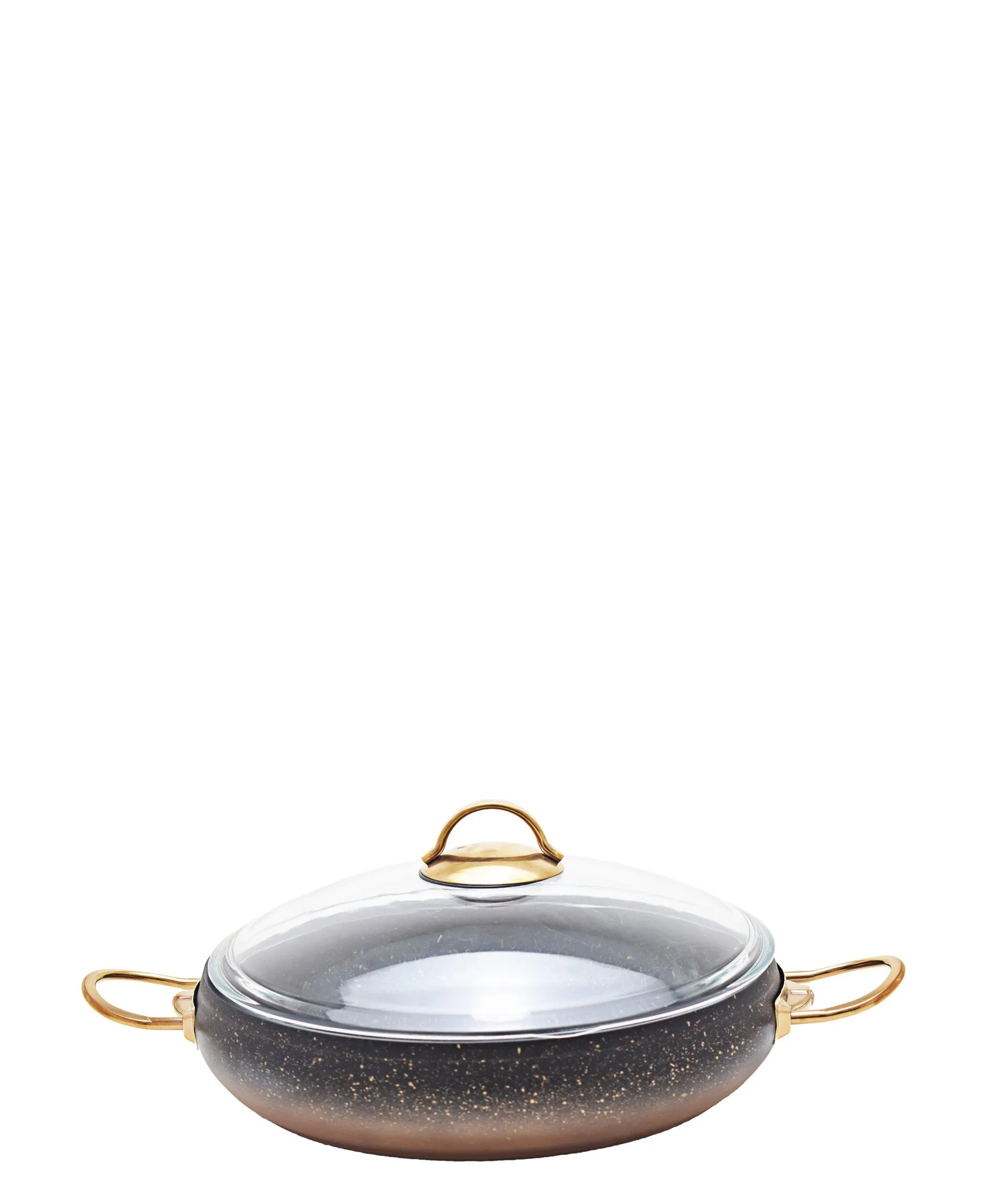 OMS Non Stick 30cm Low Casserole - Copper