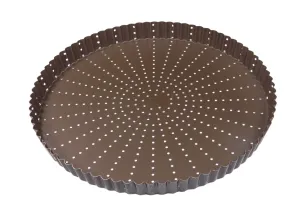 Perforated Non-Stick Tart Pan 8-2/3 x 1in