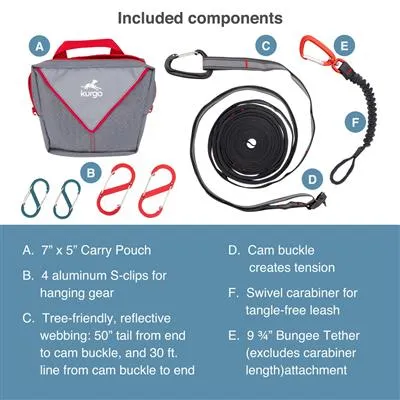 Ridgeline Camping Dog Tie-Out Kit