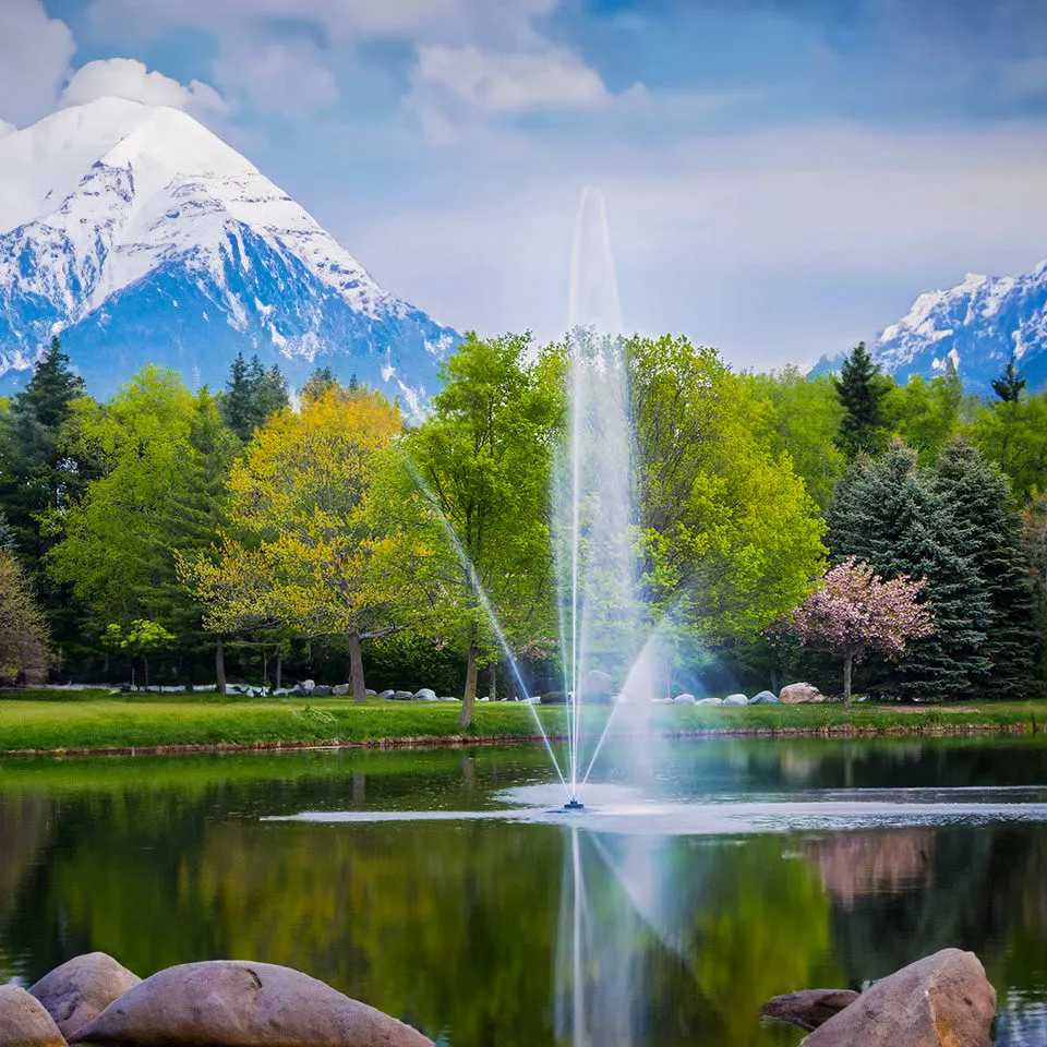 Scott Aerator  Clover Pond Fountain