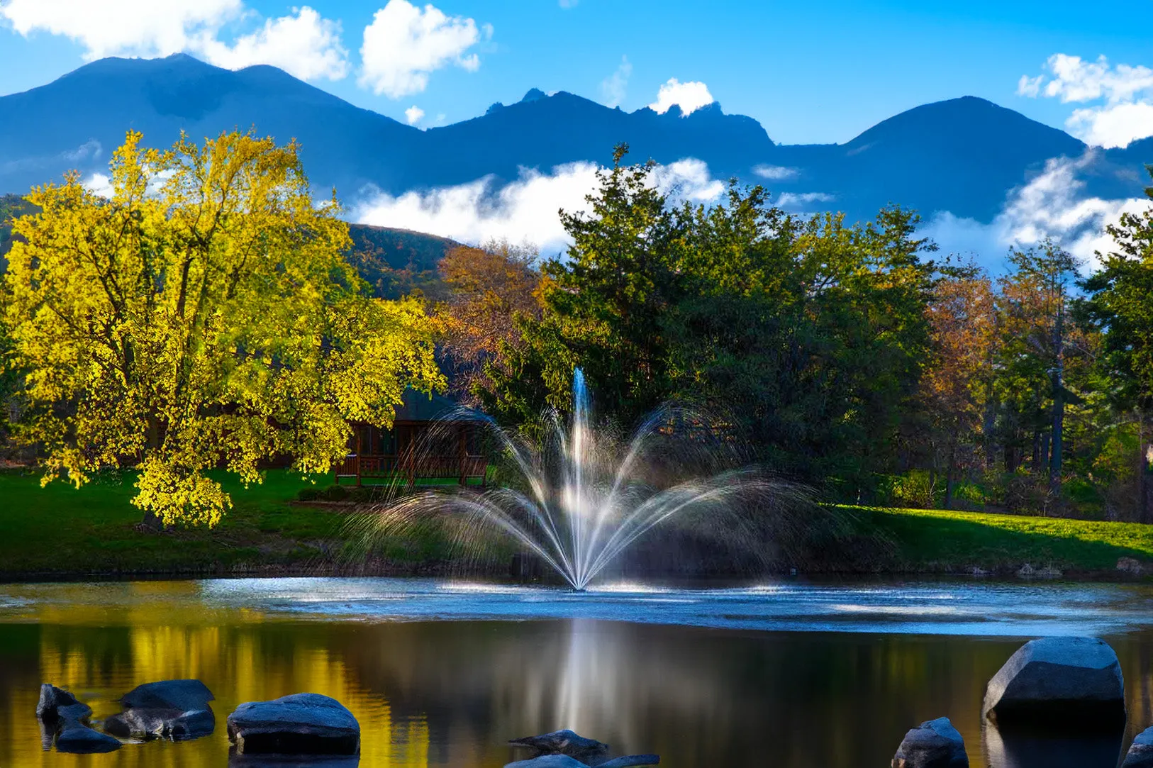 Scott Aerator Great Lakes Pond Fountain