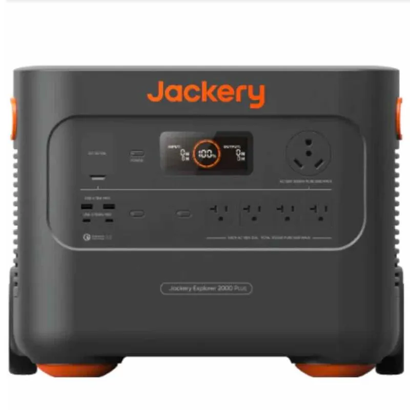 The Jackery Explorer kit 4000:  Explorer 2000 Plus & Battery Pack 2000 Plus