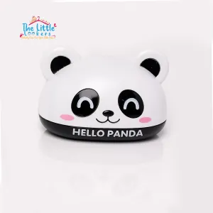 THE LITTLE LOOKERS Cartoon Soap Case Bathtub Soap Box, Soap Dish Holder for Kids, Bathroom Soap Stand, Soap Stand with Cover (Panda)