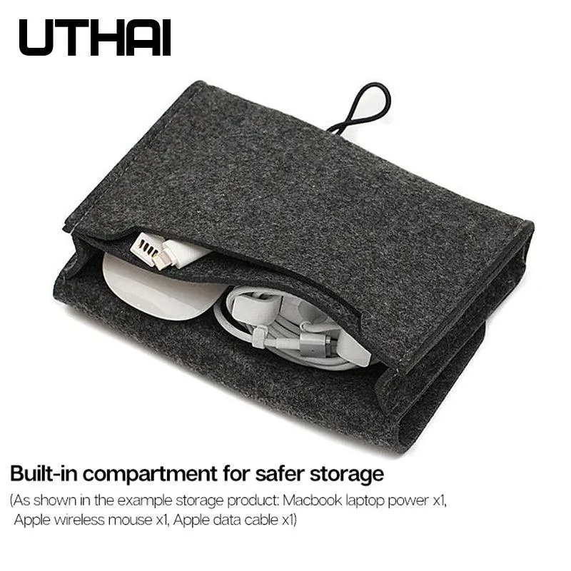 UTHAI T29 Portable Tech Organizer: Secure Your Digital Gear